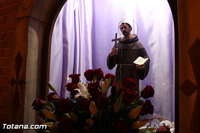 Las actividades organizadas con motivo de las fiestas de San Francisco arrancan con la inauguracin de la hornacina al patrn del barrio - 9