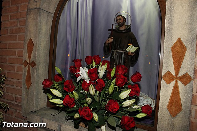 Las actividades organizadas con motivo de las fiestas de San Francisco arrancan con la inauguracin de la hornacina al patrn del barrio - 11