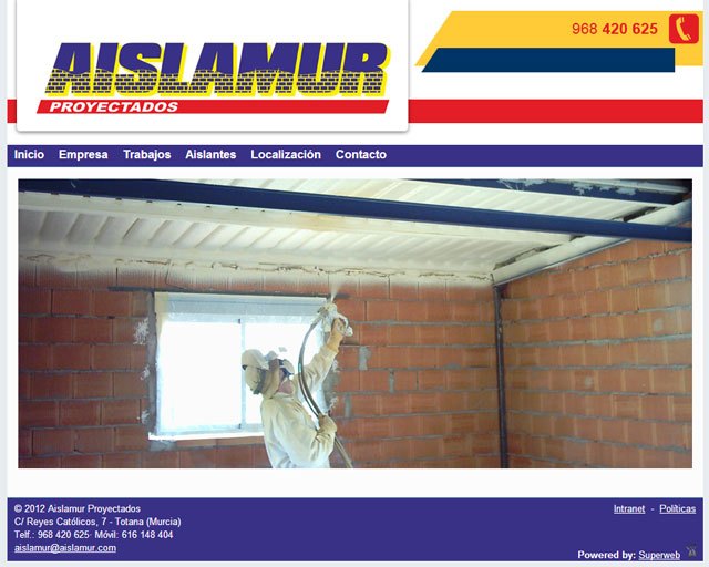 Aislamur se beneficia de las ventajas de Superweb, Foto 1