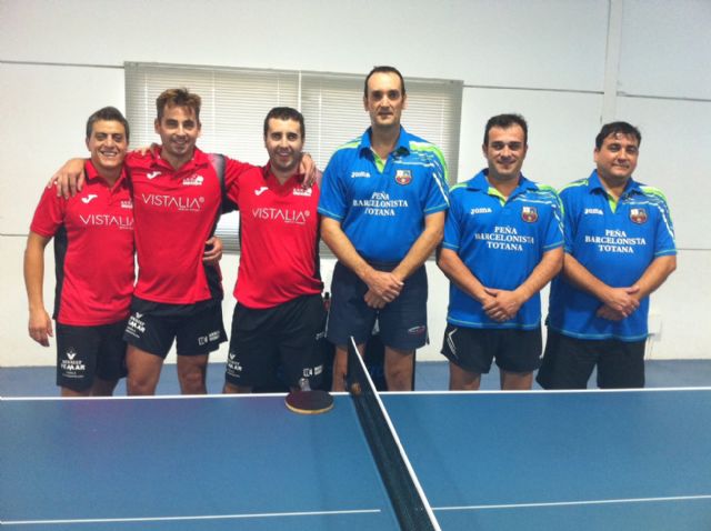 Tenis de mesa. 2ª División Nacional. Derrota del Agrorizao Totana en su desplazamiento a la localidad Valenciana de Beniganim, Foto 1