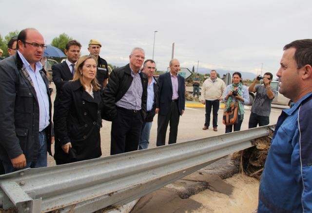 El Comisario de Política Regional de la UE conocerá mañana el balance inicial de daños provocados en las zonas más afectadas por las inundaciones - 1, Foto 1