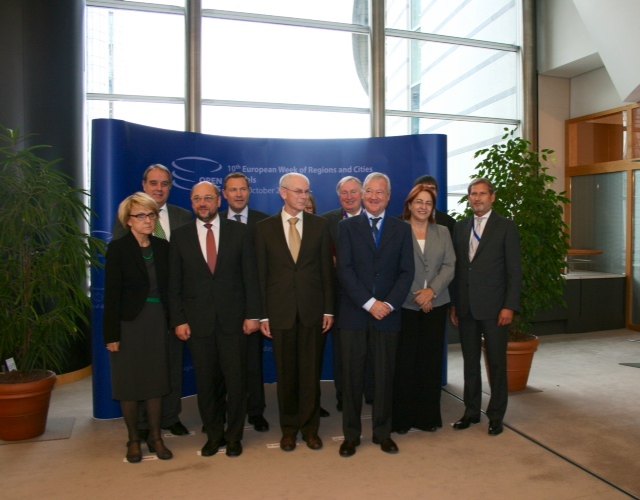 Valcárcel alza la voz para que todas las regiones sigan recibiendo fondos de cohesión - 1, Foto 1