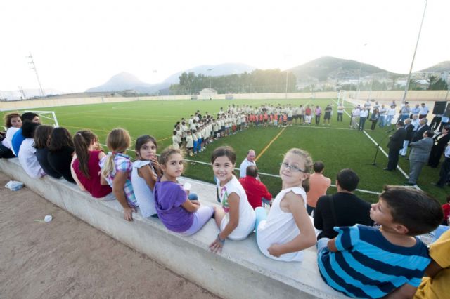 Inaugurado el campo de césped artificial de Alumbres - 3, Foto 3