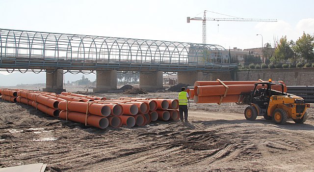 Se inicia la construcción provisional del principal colector de saneamiento en Puerto Lumbreras - 2, Foto 2