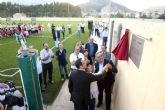 Inaugurado el campo de csped artificial de Alumbres