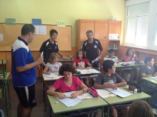 Futsal Cartagena presenta sus escuelas ante los más pequeños - 1, Foto 1