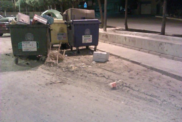 Unidad por Alguazas denuncia un lamentable estado de suciedad en las calles - 2, Foto 2
