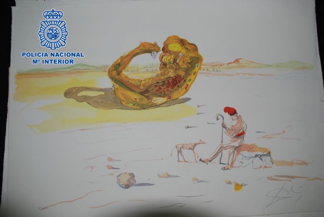 La Policía Nacional interviene en Barcelona 47 falsificaciones de la serie Relojes Blandos de Salvador Dalí - 2, Foto 2