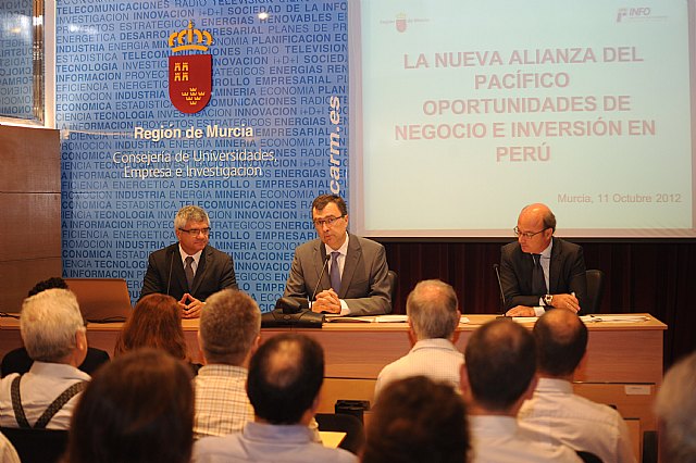 La Comunidad anima al empresariado murciano a intensificar sus exportaciones con Perú tras la firma de la Alianza del Pacífico - 1, Foto 1