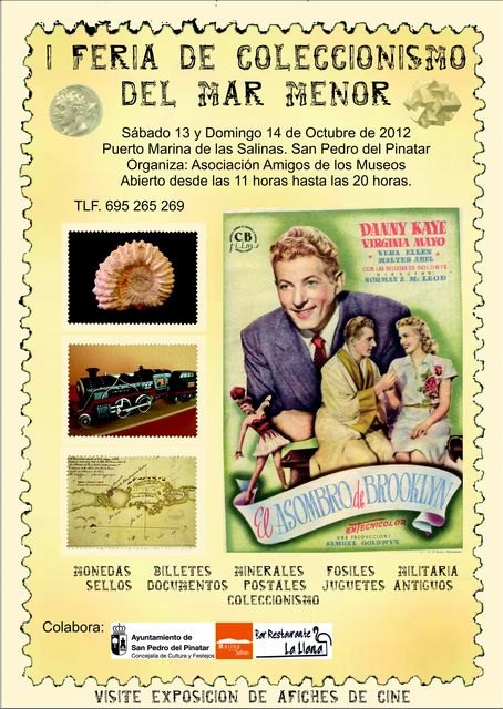Monedas, sellos, juguetes y fósiles en la I Feria de Coleccionismo del Mar Menor - 1, Foto 1