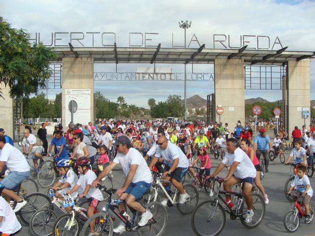 Más de 1.400 personas participan en el Ciclo-Paseo de los Juegos en Lorca y por Lorca - 1, Foto 1