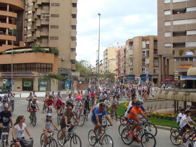 Más de 1.400 personas participan en el Ciclo-Paseo de los Juegos en Lorca y por Lorca - 2, Foto 2