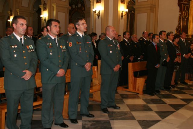 Lorquí homenajea a la Guardia Civil en el día de su patrona, la Virgen del Pilar - 1, Foto 1