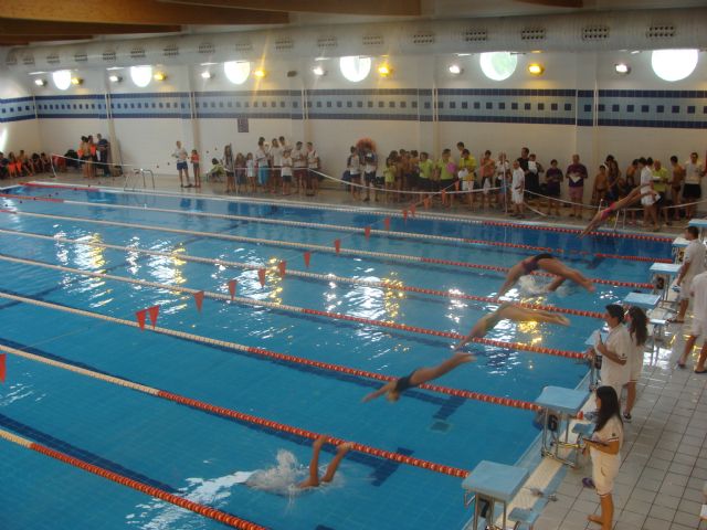 300 nadadores participan en el Trofeo de Natación Ciudad de Lorca - 1, Foto 1