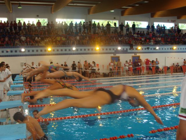 300 nadadores participan en el Trofeo de Natacin 
