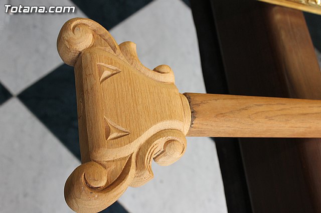 La Hermandad de Nuestra Señora de los Dolores organiz una jornada de puertas abiertas para ver su nuevo trono - 22