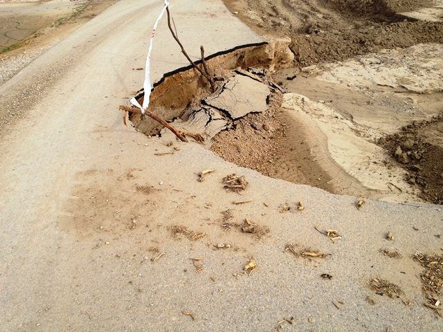 IU exige al Equipo de Gobierno del PP que repare, de forma urgente, los caminos e infraestructuras dañadas por las lluvias - 3, Foto 3