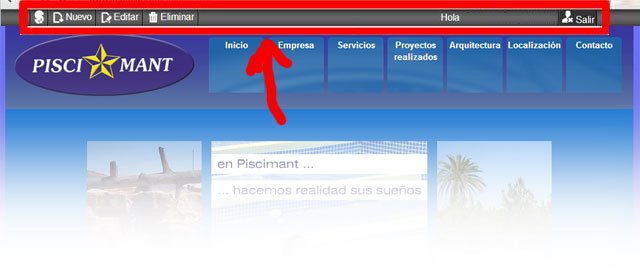 Piscimant has changed its old website developed with a SUPERWEB, Foto 2