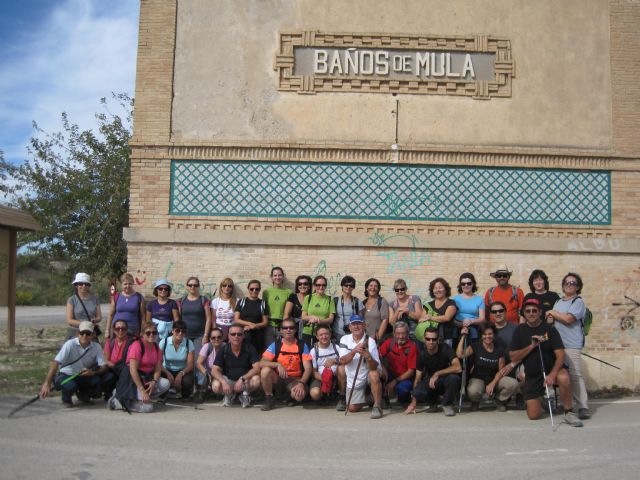 It is celebrated the first route of trekking program organized by the Department of Sports with a tour of the Baths of Mula, Foto 1