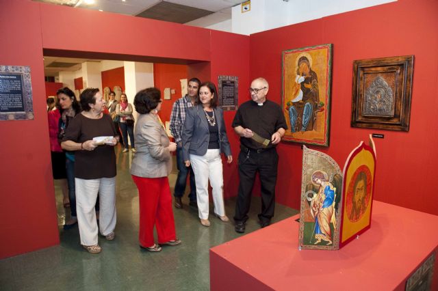 La mirada bizantina de Mariano Hernández se cuela en el Museo Arqueológico - 1, Foto 1