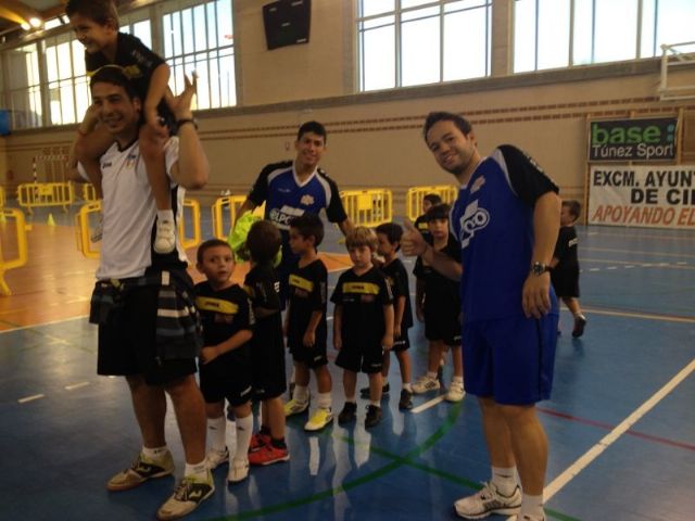 La plantilla realiza un Clinic en Cieza mañana con más de 300 escolares, organizado por AFEMCE - 2, Foto 2