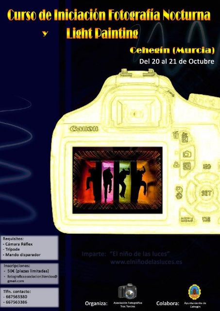 'Tres Tercios' organiza un curso de fotografía nocturna con el prestigioso 'Niño de las luces' - 1, Foto 1