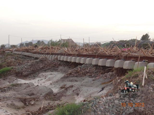 Los socialistas piden la urgente reposición de la línea férrea entre Auilas y Lorca - 2, Foto 2