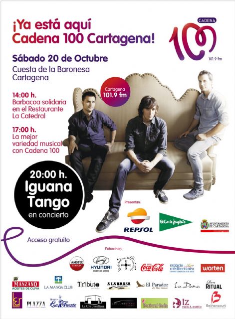 Cadena 100 llega a Cartagena - 1, Foto 1