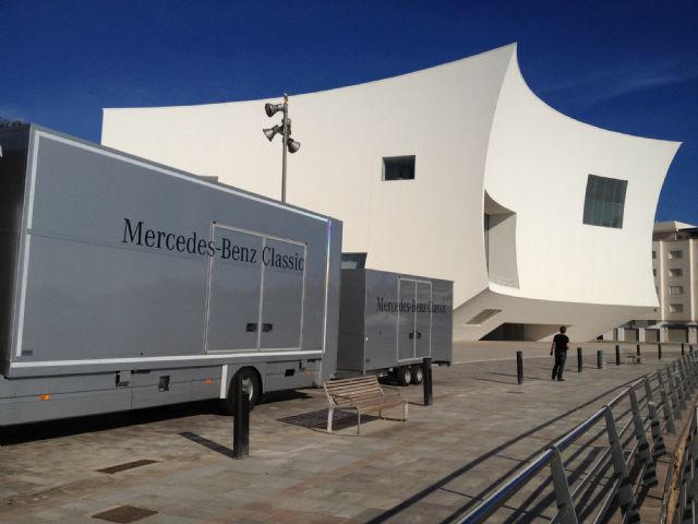 La firma Mercedes utiliza el Auditorio de Águilas para una nueva campaña publicitaria - 1, Foto 1