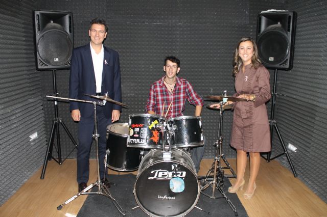 Los jvenes de la localidad ya cuentan con un nuevo Local de Ensayo preparado acsticamente, Foto 2