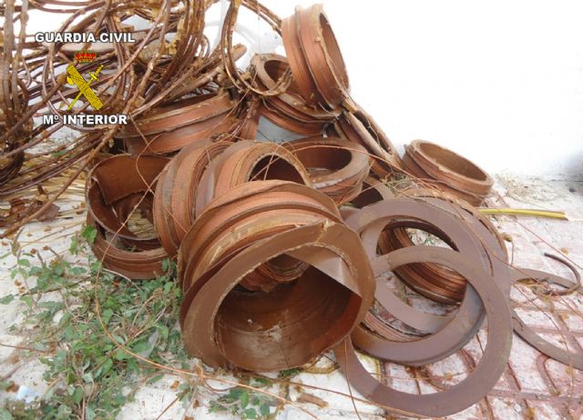 La Guardia Civil a un grupo delictivo dedicado al robo de bobinas de cobre - 4, Foto 4