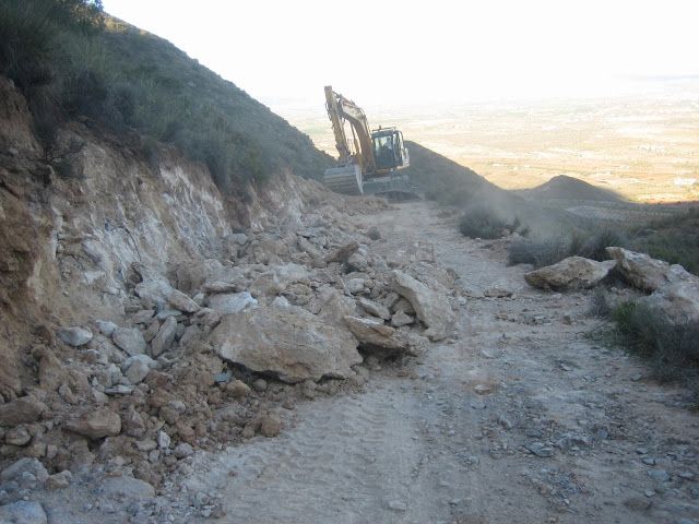 El paraje natural Cabezo de la Jara sufrió importantes daños por las inundaciones - 1, Foto 1