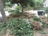UPyD Cartagena exige la instalacin de contenedores para la poda de los vecinos de tentegora