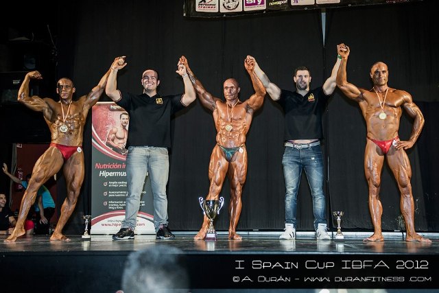 Miguel Ángel Ramírez Acosta, campeón talla media y campeón absoluto de la I Spain Cup IBFA 2012 celebrado en Torre-Pacheco - 1, Foto 1
