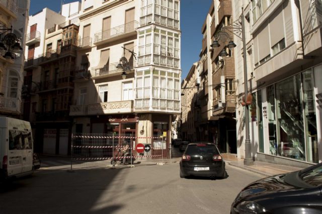 El inicio de las obras provoca los primeros cortes de tráfico en el centro - 1, Foto 1