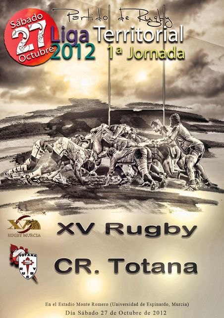 El Club de Rugby de Totana debuta contra el XV Rugby Murcia en la 2ª Liga Territorial de la Región de Murcia. - 2, Foto 2