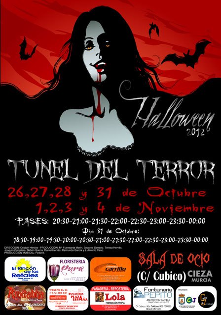 Cieza dará mucho miedo con el túnel del terror - 2, Foto 2