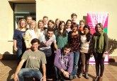 Jóvenes voluntarios de once países de Europa amplían en Murcia su formación en valores solidarios con la sociedad y medio ambiente