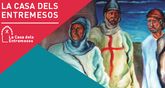 Los Templarios cambian el cartel anuncio de la exposicin en Barcelona