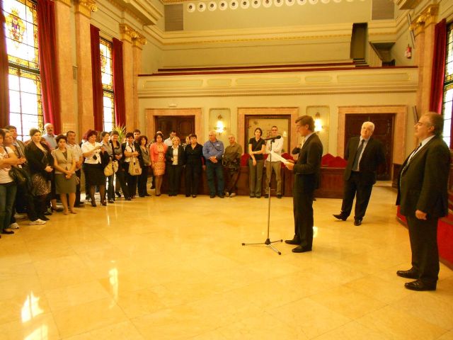 Tortosa recibe a colectivos empresariales y sindicales de Rumanía que visitan Murcia para intercambiar experiencias sobre riesgos laborales - 1, Foto 1