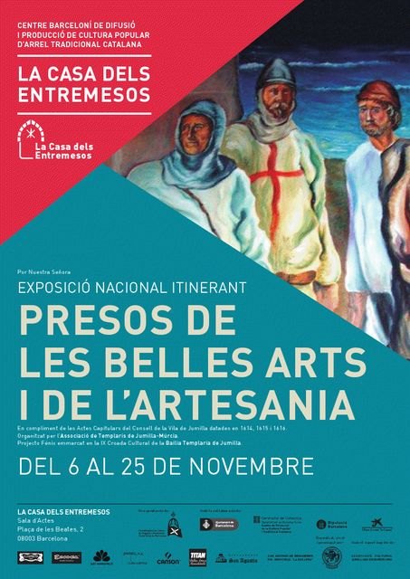 Los Templarios cambian el cartel anuncio de la exposición en Barcelona - 2, Foto 2