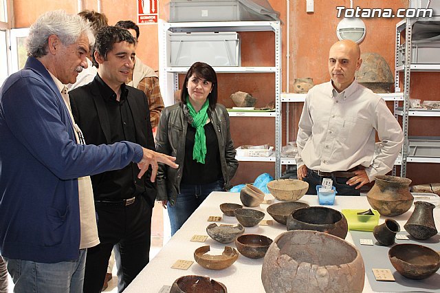 Cruz destaca la proyección patrimonial del yacimiento de La Bastida para la Región, Foto 1