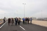 El Alcalde inaugura el nuevo vial que mejora los accesos al Centro Integrado de Transportes y al Parque Empresarial Oeste