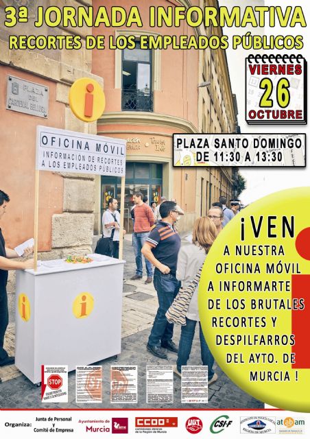 Los sindicatos del Ayuntamiento de Murcia crean una página en facebook para denunciar el despilfarro en el consistorio - 1, Foto 1
