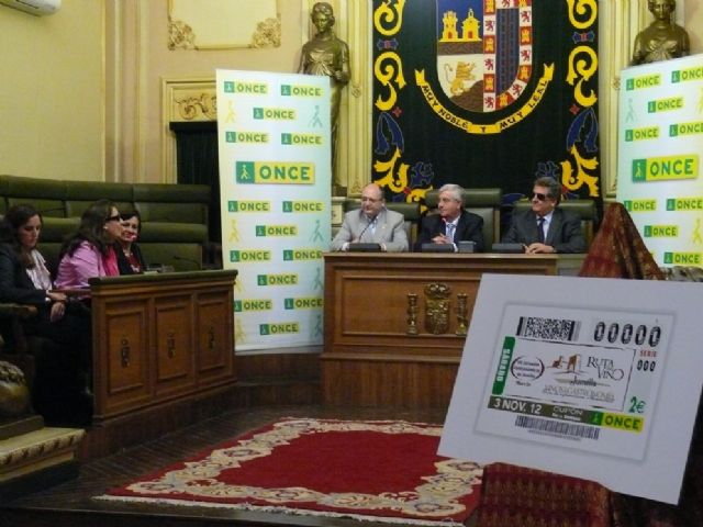 La ONCE presenta el cupón dedicado a las VII Jornadas Gastronómicas de Jumilla - 3, Foto 3
