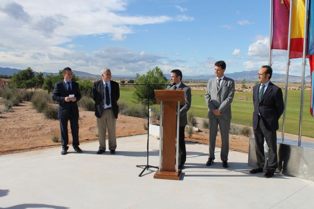El alcalde de Alhama habla del potencial turístico de Alhama de Murcia aprovechando la inauguración de la Casa Club de Alhama Signature Golf - 2, Foto 2