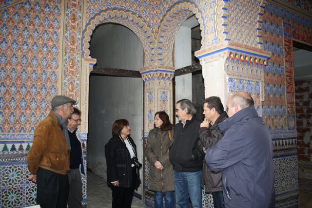 Los técnicos de la Dirección General de Patrimonio dan el visto bueno a las obras de conservación del Palacete Fuente Higuera - 2, Foto 2