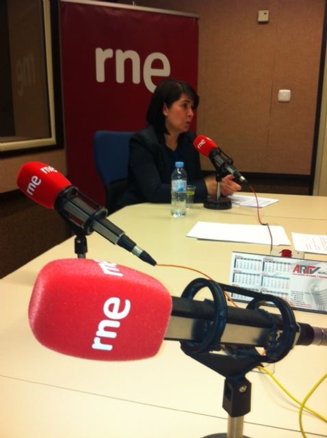 RNE conducts an interview with the Mayor of Totana to promote Argrico Reservoir "La Bastida", Foto 1