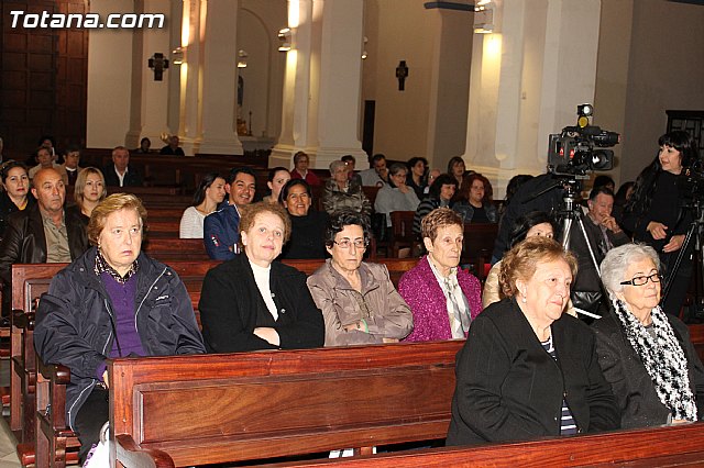 El Obispo de la Dicesis de Cartagena, Mons. Lorca Planes, imparte una conferencia en Totana para profundizar en el Año de la Fe - 4