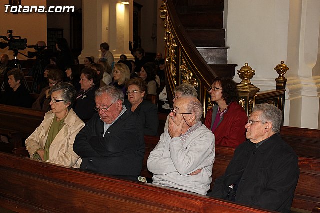 El Obispo de la Dicesis de Cartagena, Mons. Lorca Planes, imparte una conferencia en Totana para profundizar en el Año de la Fe - 12